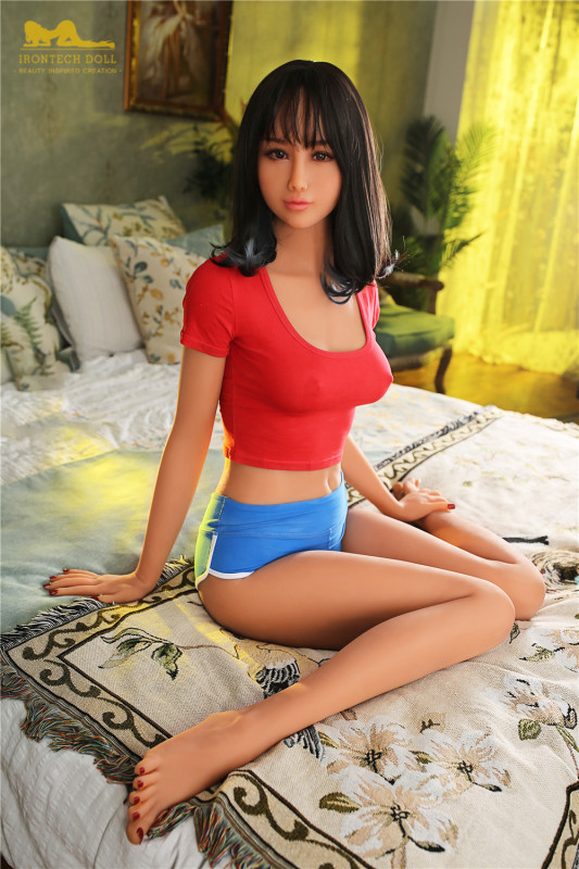 Irontechdoll 168cm Slim Version Saya Tanned Sexy adult Sex Doll For Men Realistic Love Doll