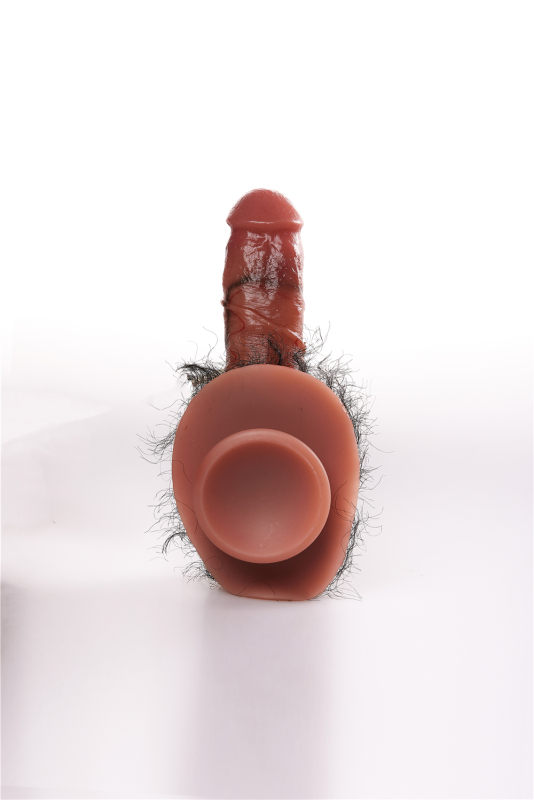 Irontechdoll Silicone 18cm Toy Sex Adult Products Big Artificial anal love toys with pubic hair Realistic Huge Penis Man Dildo for Women Vagina