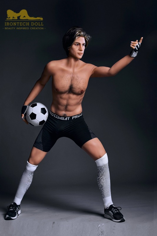 175cm football player male sex doll Charles