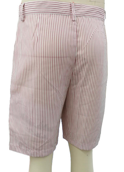 Men's striped casual loose shorts