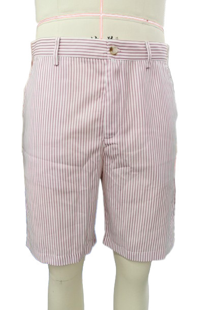 Men's striped casual loose shorts
