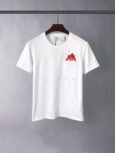 Embroidered casual fashion trend T-shirt