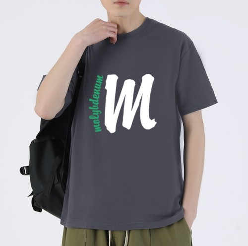 Monogram print casual fashion trend T-shirt