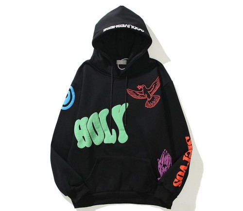 Foam printed sweater hip-hop loose casual fashion trend hoodie