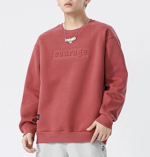 American casual loose fitting fashion trend thickened round neck sweatshirt