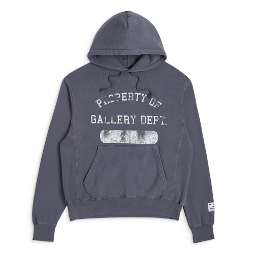 Retro American trendy brand washed distressed letter print VINTAGE hoodies