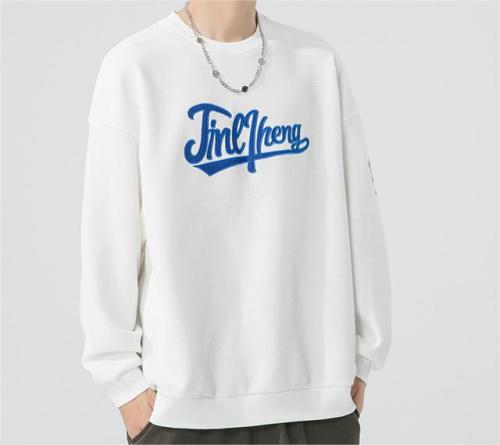 Autumn round neck casual sports trendy letter base sweatshirts