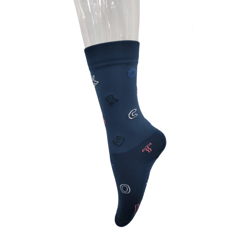 POLYESTER RIDING SOCKS WITH LETTERS