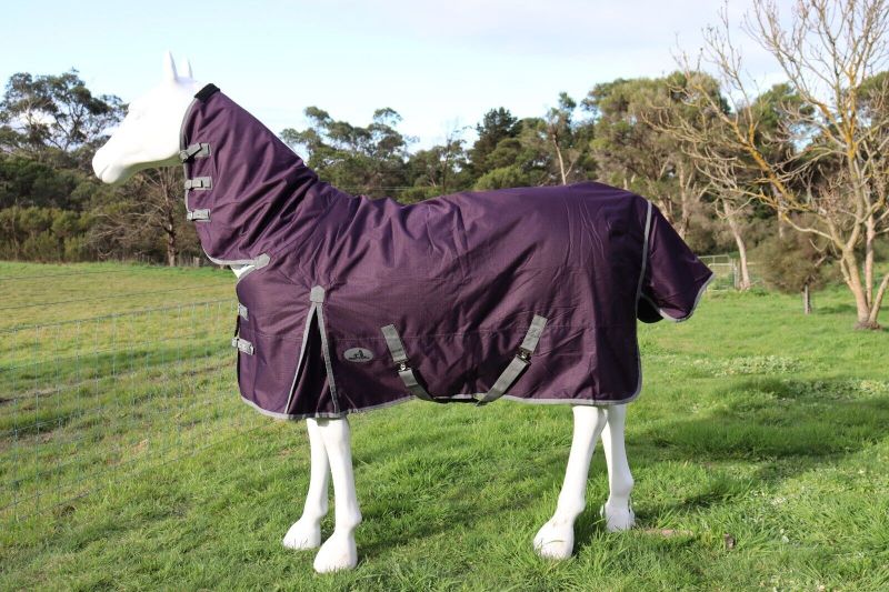 600D TURNOUT WINTER RUGS COMBO STYLE（Plum）
