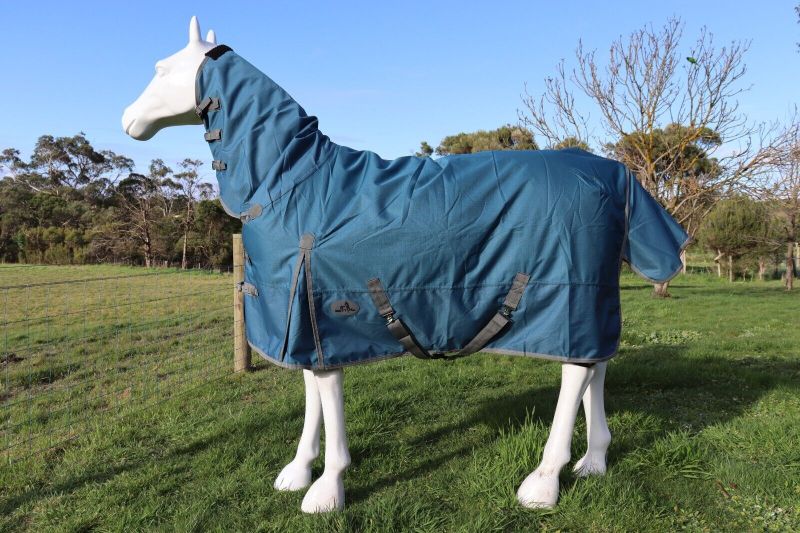 600D TURNOUT WINTER RUGS COMBO STYLE（Middle blue）