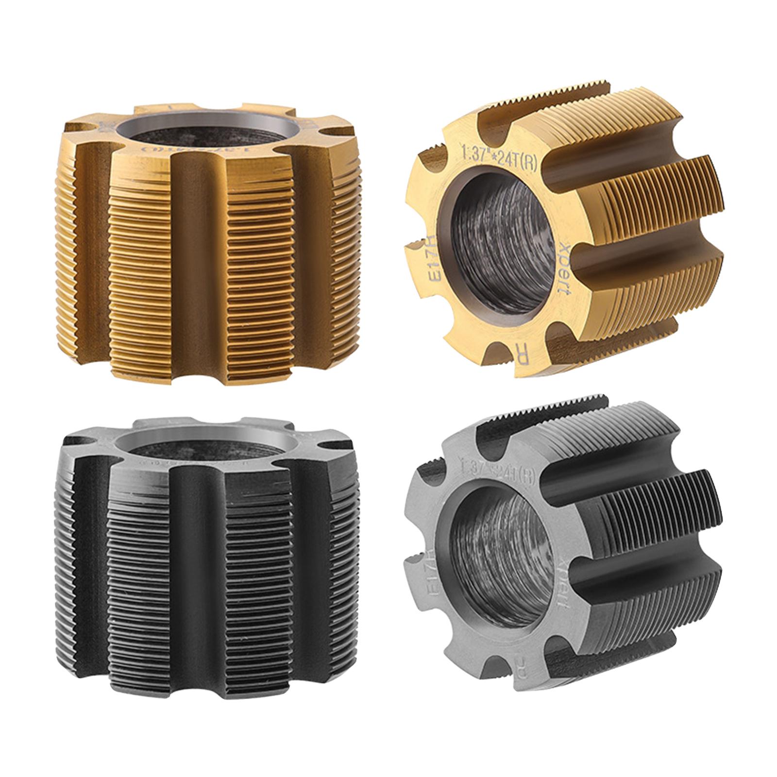 2 Pieces Bottom Bracket Thread Tapping Tool BC 1.37x24T Milling Cutter