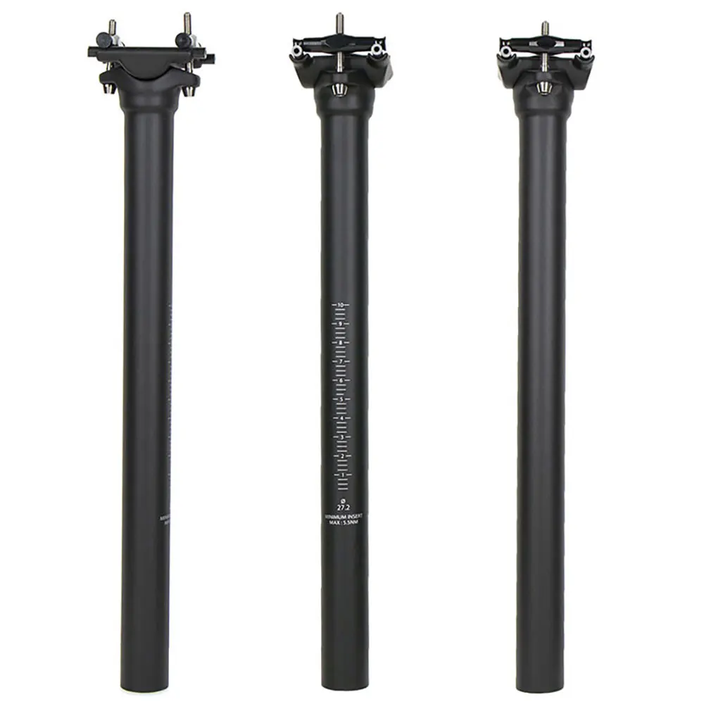 ELITA ONE Carbon Seatpost 25.4/27.2/30.9/31.6mm MTB/Road Bike Carbon Fiber Seatpost Titanium Bolts Light 130g Seat Tube