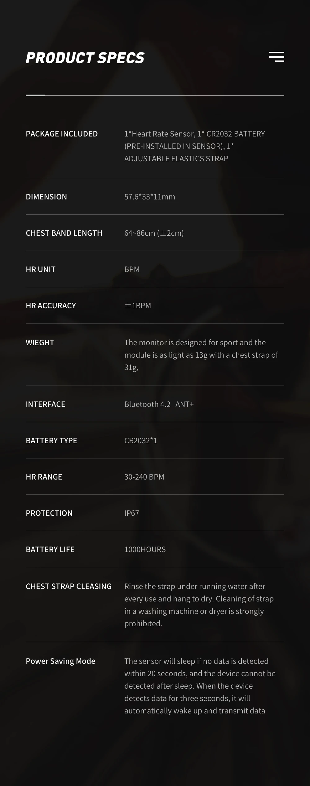 Magene S3+ Bicycle Speed/Cadence Sensor and H64 Heart Rate Monitor ANT+Bluetooth Wireless Speedometer Bike Sensor