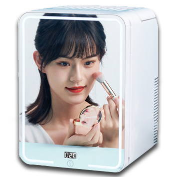 10L 48W Mirror &amp; Temperature Display Beauty Fridge