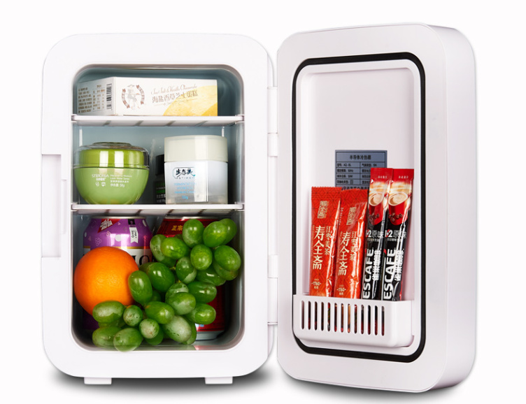Mini refrigerador con pantalla LCD de 8L y 50 W