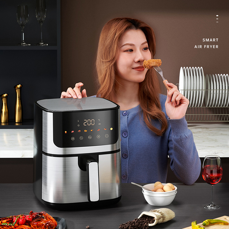 1400W 4.2L Steel Air Fryer