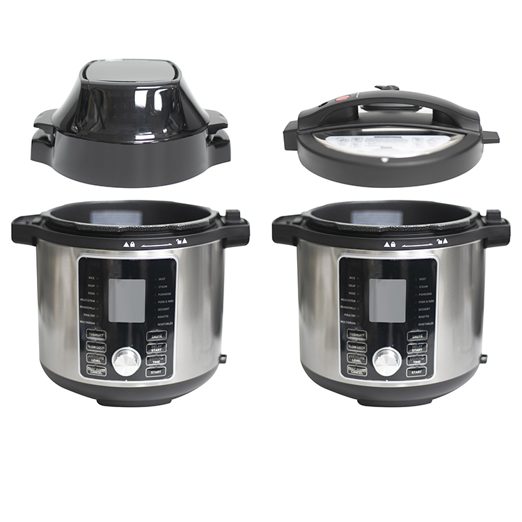 1000W / 1500W 6L Air Fryer & Pressure Cooker 2 in 1