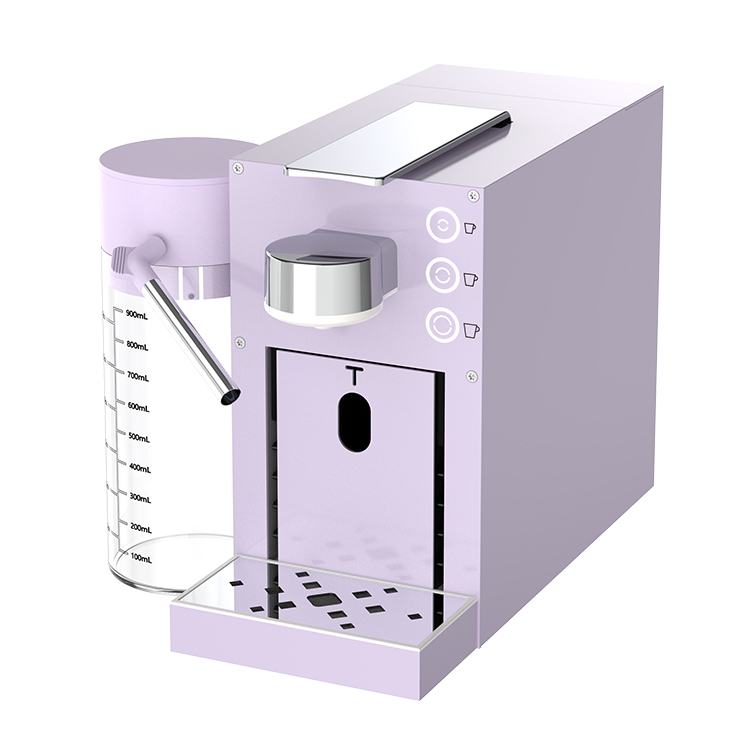 20bar Capsule Coffee Machine With Milk Frother