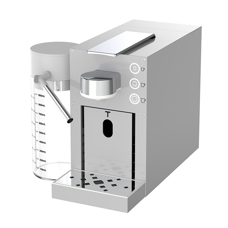 20bar Capsule Coffee Machine With Milk Frother