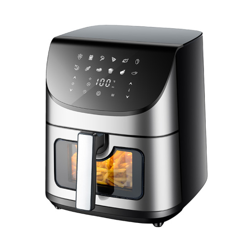 8L 1700W digital air fryer