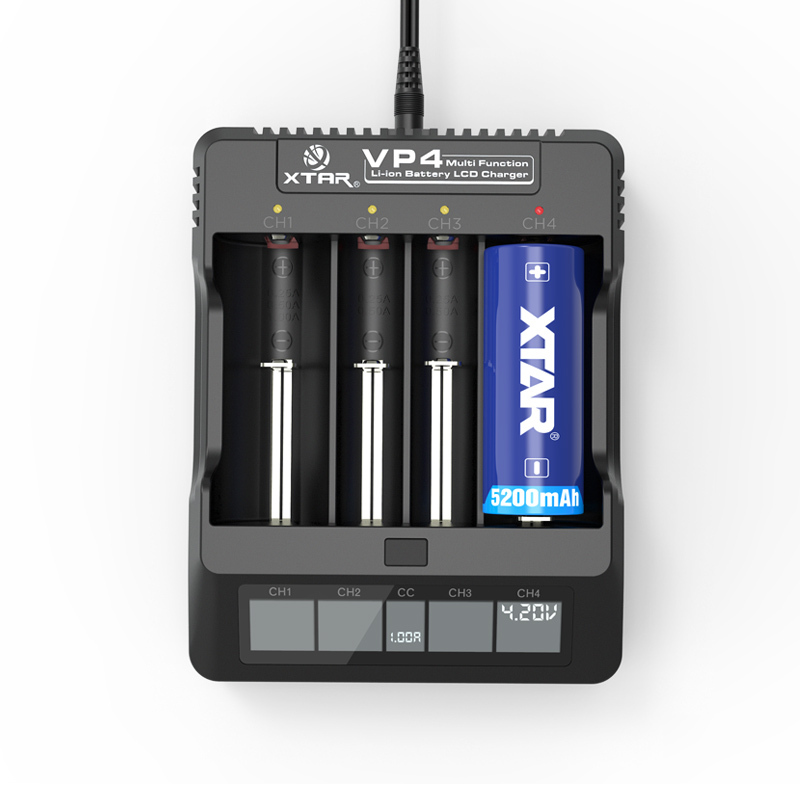 XTAR VP4 LCD Battery Charger