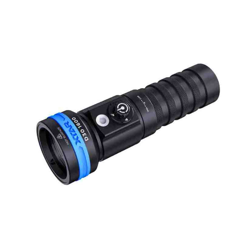 XTAR D30 1600lm Photography Diving Flashlight