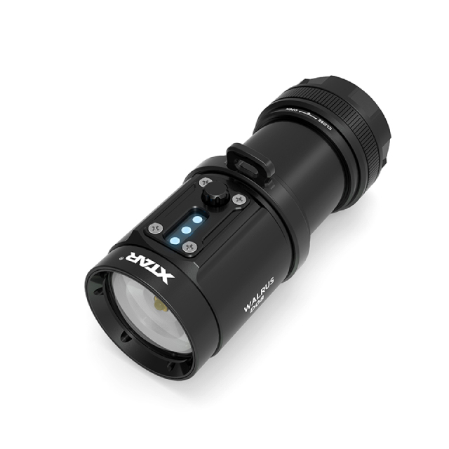 XTAR WALRUS D08 Diving Flashlight Camera Light (Full Set)