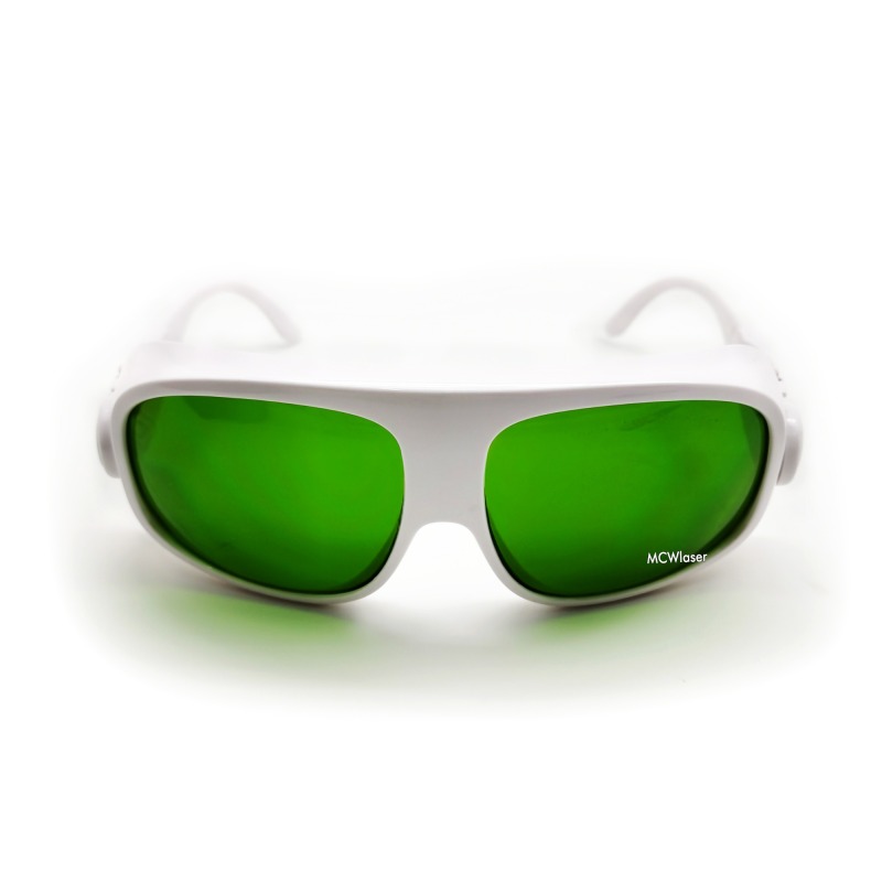 MCWlaser Laser Goggles 190-470 & 800-1700nm Safety Protective Glasses Absorption Type EP-8