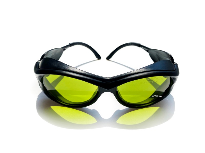 MCWlaser Laser Goggle 190-440&780-900nm,900-1100nm,10600nm Saftey Protective Glasses EP-17A