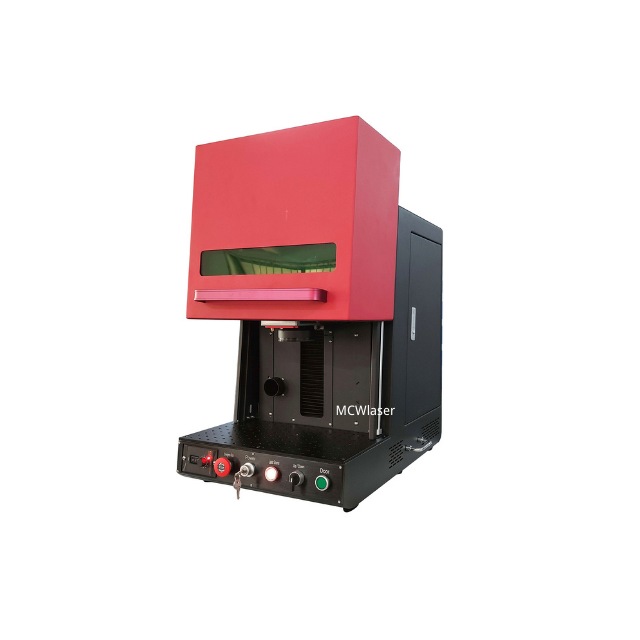 MCWlaser 20W/30W/50W JPT Fiber Laser Making Machine Metal Engraving Marking Enclosed Type B