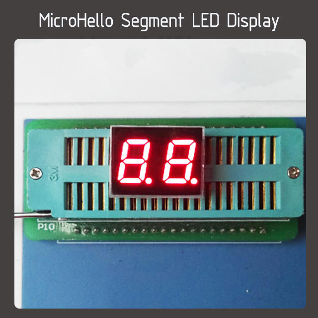 10pcs 0.4 inch 2 digit segment led display Yellow/white/blue/red/green/Kelly