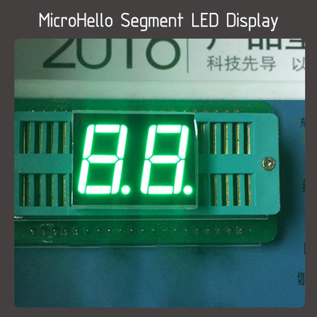 10pcs 0.56 inch 2 digit segment led display Yellow/white/blue/red/green