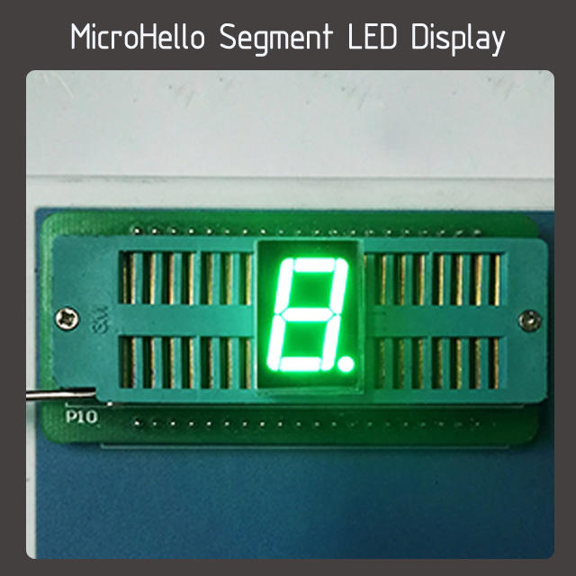 10pcs 0.5 inch 1 digit segment led display Yellow/white/blue/red/green