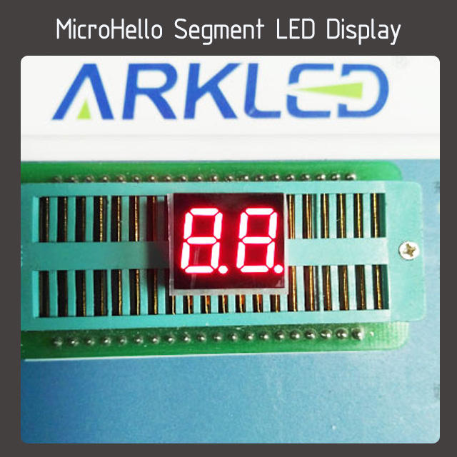 10pcs 0.36 inch 2 digit segment led display Yellow/white/blue/red/green/kelly