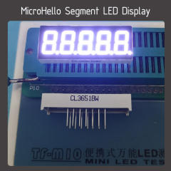 10pcs 0.36 inch 5 digit segment led display Yellow/white/blue/red/green/kelly