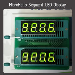 10pcs 0.4 inch 4 digit segment led display Yellow/white/blue/red/green/kelly
