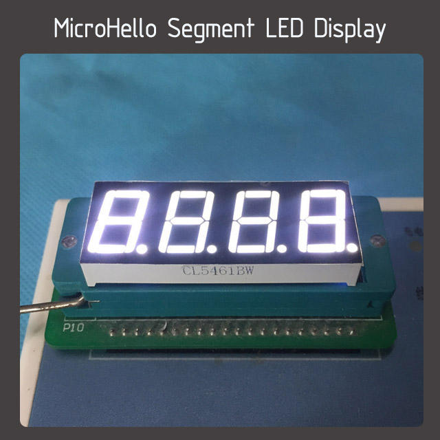 10pcs 0.56 inch 4 digit segment led display Yellow/white/blue/red/green/Kelly