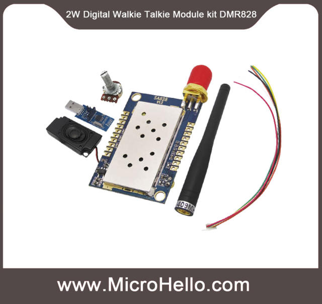 SA828 1.5W Full-featured Miniature Walkie Talkie Module kit