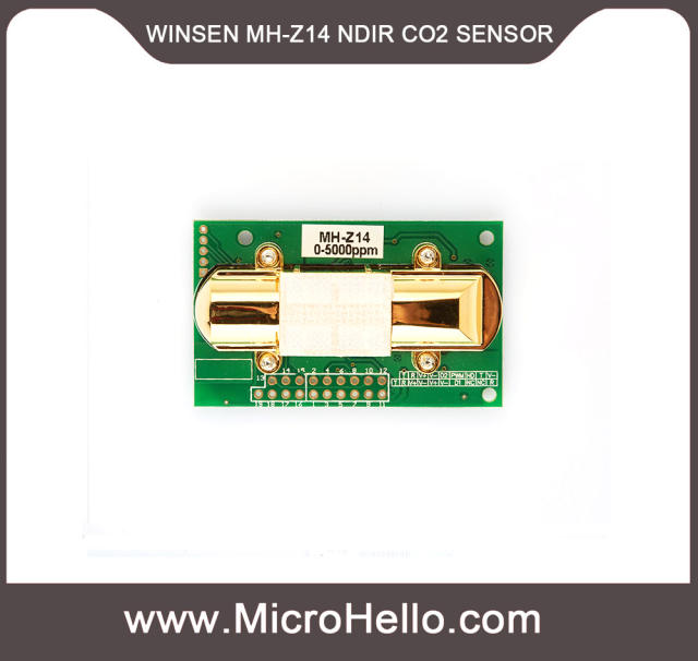 WINSEN MH-Z14 NDIR CO2 SENSOR 0~5%VOL optional Output Signal: UART, analog voltage signal, PWM wave