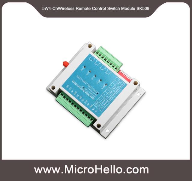 SK509 5W Industrial 4 Channels Wireless Remote Control Switch Module