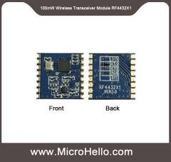 RF4432X1 100mW Industrial Grade Wireless Transceiver Module 315/433/490/868/915MHz
