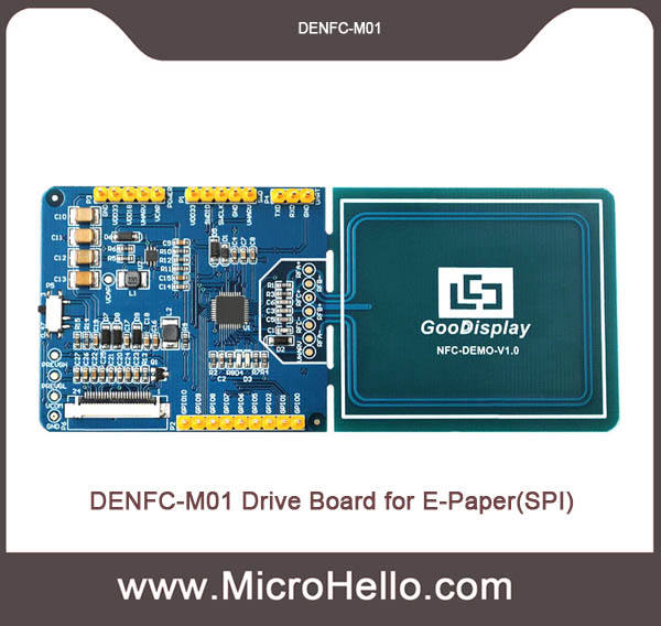 DENFC-M01 wireless Drive Board for E-Paper SPI NFC demo development board