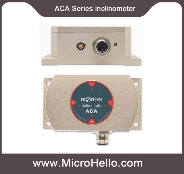 ACA610T Single-axis 0～5V voltage output inclinometer temperature compensation ±1～±90° optional