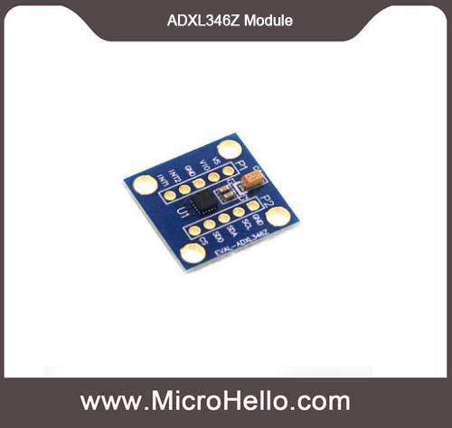 ADXL346Z Module 3-Axis IIC/SPI Ultralow Power DIgital Accelerometer, ±2 g/±4 g/±8 g/±16 g