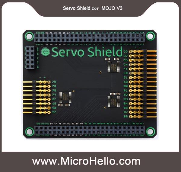 Servo Shield for MOJO V3