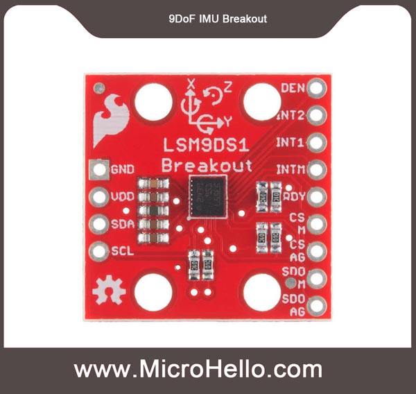 SparkFun 9DoF IMU Breakout - LSM9DS1