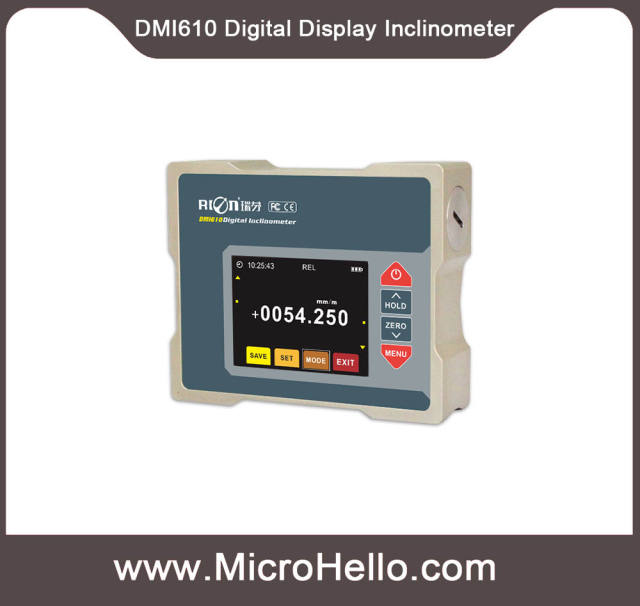 DMI610 Digital Display Inclinometer Single axis &amp; Dual axis