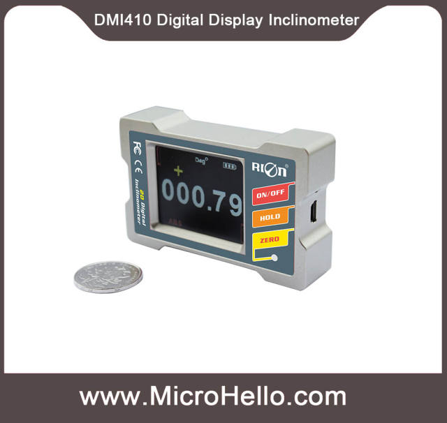 DMI410 Digital Display Inclinometer Single axis Angle Measuring range ±180 °