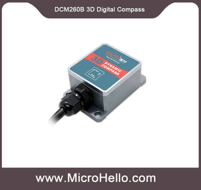 DCM260B 3D Digital Compass range :±85° RS-232/RS485/TTL