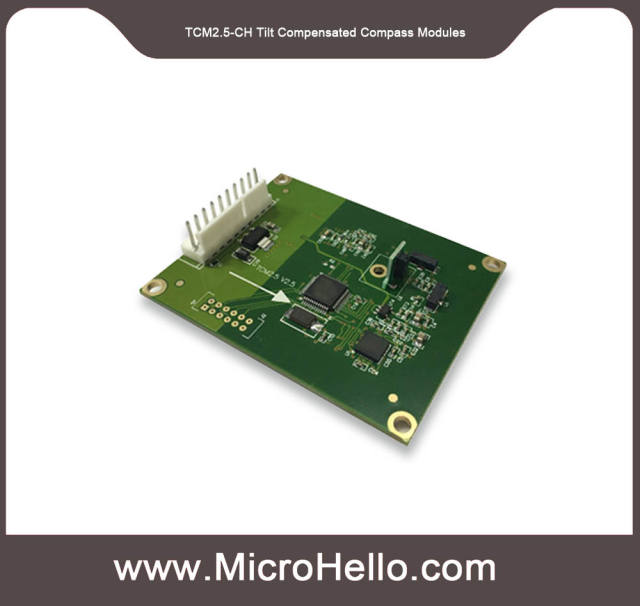TCM2.5-CH Tilt Compensated Compass Modules 100% compatible with TCM2.5